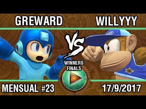 [Afterlife 23] Greward (Mega Man) vs Willyyy (Diddy Kong) SSB4 Winners Finals