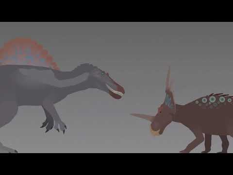 Spinosaurus vs Styracosaurus