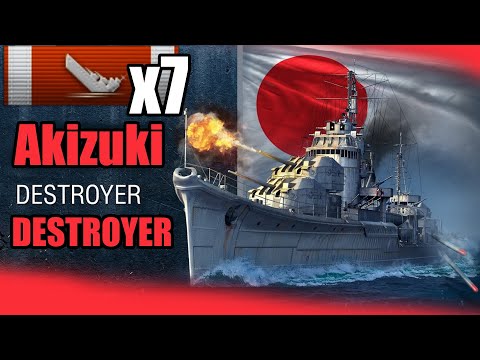 Akizuki all enemy destroyers DELETED - Yamamoto Kraken