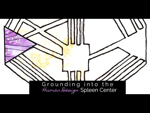 Human Design Spleen Center and Grounding