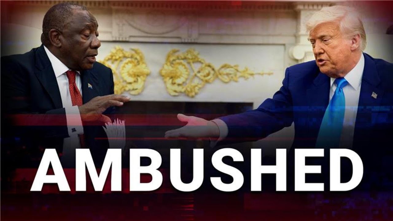 South African President humiliated as Trump shows shocking footage of white farmer murders