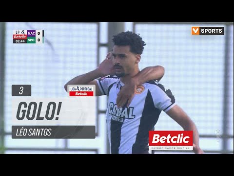 Golo Léo Santos: Nacional (1)-0 Sporting (Liga 25/26 #3)