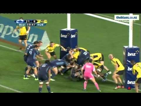 Blues v Hurricanes highlights, 2013 Investec Super Rugby Round 9