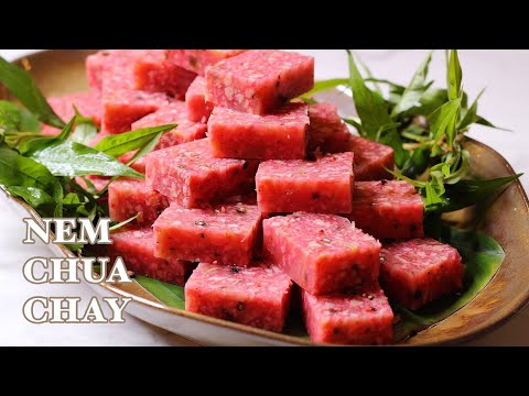 Vegan Fermented/Cured Pomelo Peel with Papaya (Nem Chua Chay)