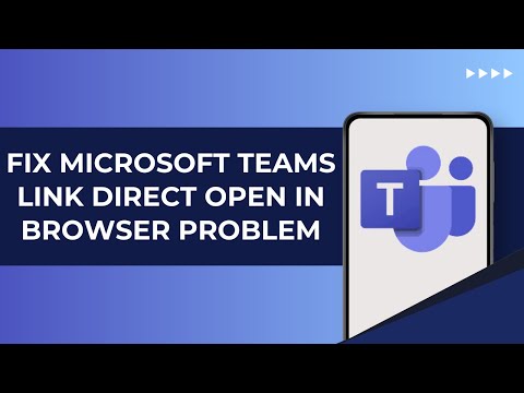 Microsoft Teams Link Direct Open In Browser Problem Solved
