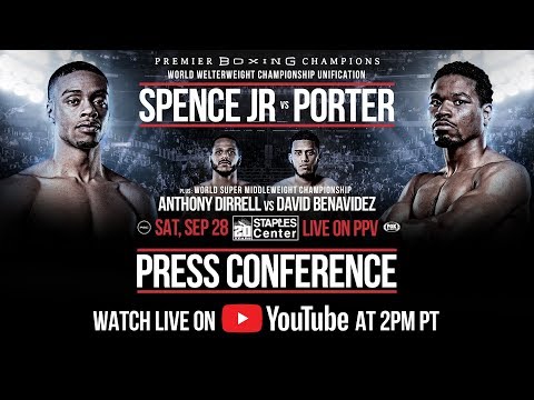 Spence Jr. vs Porter – Kickoff Press Conference