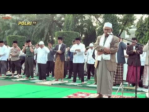 PRESIDEN JOKOWI SALAT IDULADHA DI SEMARANG