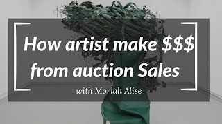 Auction house finally allowing artist to profit