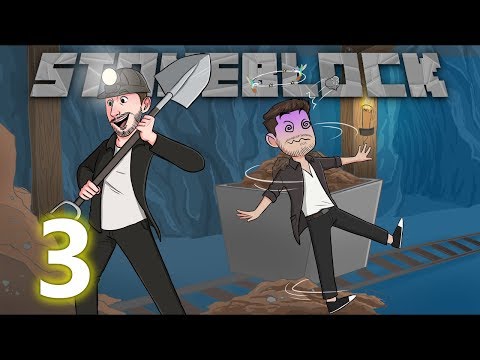 StoneBlock w/ CaptainSparklez: EP 3 - GETTING SENT TO THE IN-FARM-ERY