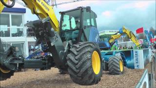 Demo of amazing all-terrain excavator @ Bauma 2013