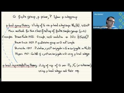 Finite groups as algebraic groups in defining characteristic - Raphaël Rouquier