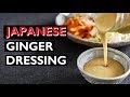 JAPANESE GINGER DRESSING ***SO ADDICTIVE*** EASY VEGAN RECIPE (生姜ドレッシング)