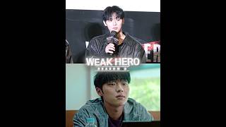 Suho in his new school 💀🔥 #WeakHeroClass #Kdrama #Shorts