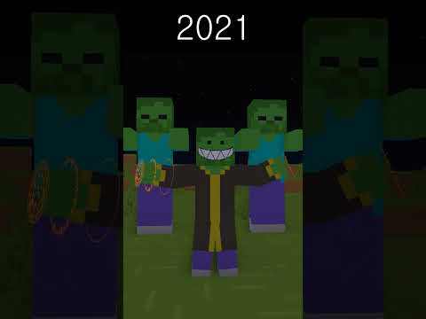 Evolution of Merge Zombie - Minecraft Animation