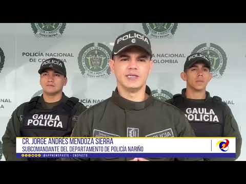 Dos capturados en Nariño por portar panfletos alusivos a grupo armado. CNC Plus por Habib Merheg