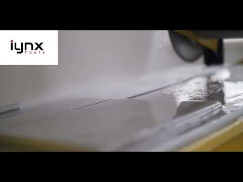 Anwendervideo: Fliesenschneider mit 200 x 25,4 Diamant Trennscheibe von Iynx Tools