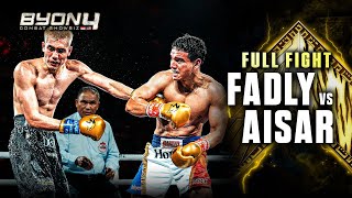 Download lagu FADLY FAISAL VS AISAR KHALED  FULL FIGHT BYON COMBAT SHOWBIZ 4 mp3