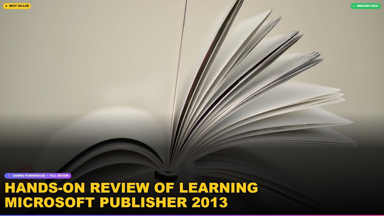Hands-On Review of Learning Microsoft Publisher 2013 Student Edition
