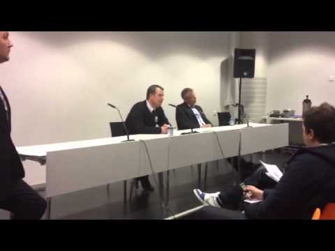 Presskonferens efter Norrköpingsmatchen