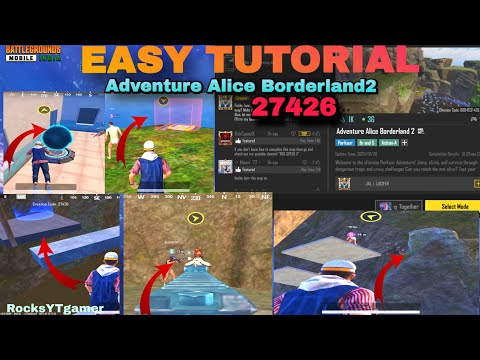BGMI ADVENTURE ALICE BORDERLAND 2 EASY TUTORIAL GAMEPLAY //⚡️ CODE (27426)