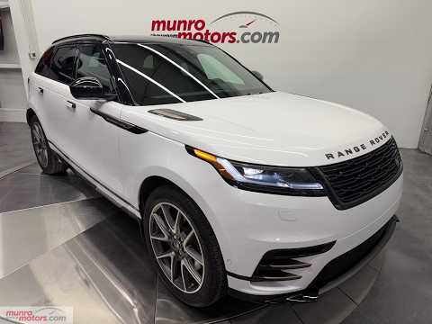 2025 Land Rover Range Rover Velar P400 Dynamic HSE in White for sale at Munro Motors in Brantford, ON