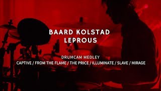 Baard Kolstad (Leprous) Drumcam Medley / Tampere 26.10.2017