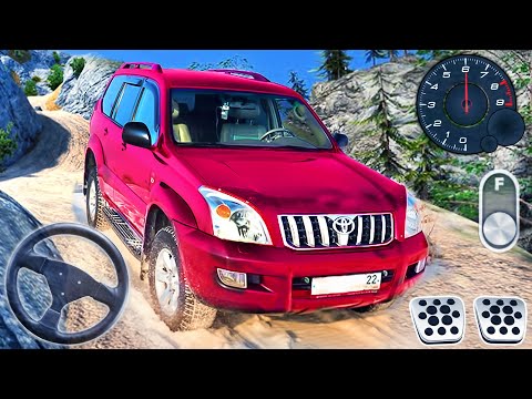 Offroad Jeep Prado Driving Simulator - Luxury SUV 4x4 Driver - Android GamePlay