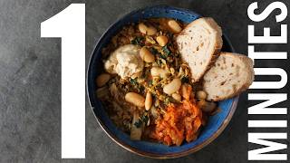 Speedy Bean Bowl In 10 Minutes | Bean Bowl In Peanut Sauce