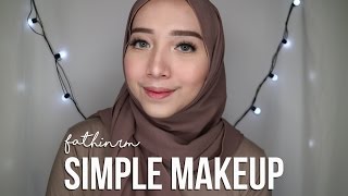 Download lagu SIMPLE MAKE UP TUTORIAL ft Avoskin #PesonaCantikAlami mp3