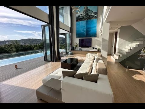 Luxury Six Bedroom Sea View Pool Villa for Sale in Layan