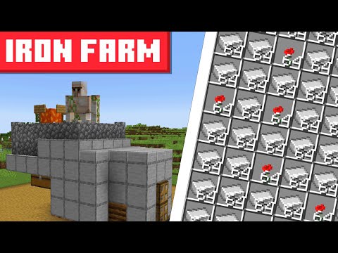 Moretingz - Minecraft Iron Farm 1.20 - BEST DESIGN - EASY BUILD