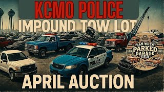 Walking Through the Kansas City Police Impound Auction – April 15, 202