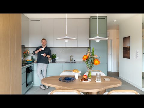 Japandi Style Interior with small space organization ideas - 65sqm Dream Home full od Natural Tones