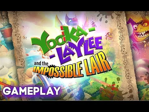 Yooka Laylee and the Impossible Lair Walkthrough Gameplay