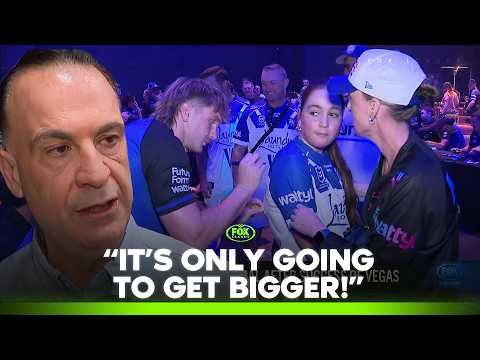 "We've taken over Vegas!"  Peter V'Landys stunned by travelling NRL supporters 🇺🇸 🏉 | Fox League