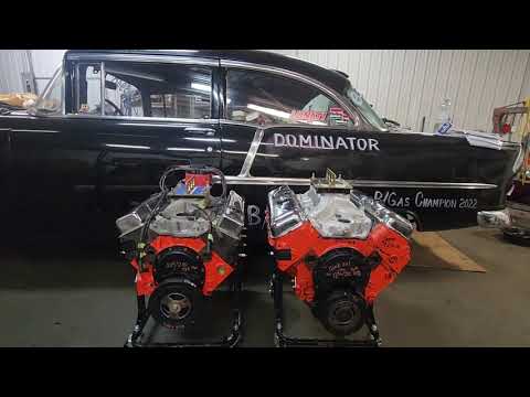 1971 SBC 400  Versus  1967 BBC 396 Stock rebuilt , with cam and intake upgrade .