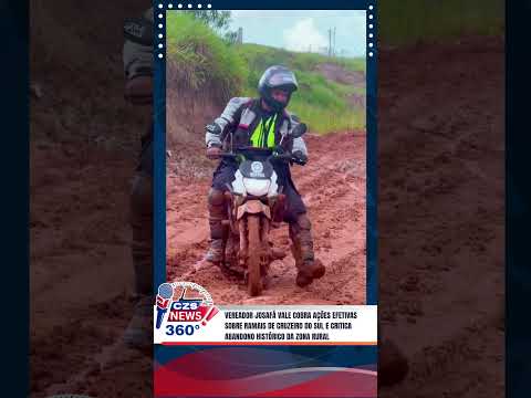 Vereador Josafá Vale cobra ações efetivas sobre ramais de Cruzeiro do Sul