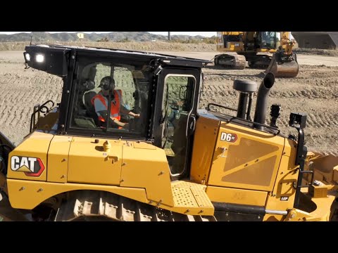 Moto GP's Jack Miller Test Drives the Cat D6 XE