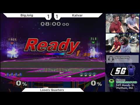 SG 21.7 SSBM - BigJoig (Falco) vs. Kalvar (Marth) - Melee LQF