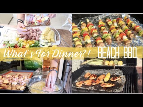 What's For Dinner?! Beach BBQ Style! Summer Grillin' & Also... In The Oven! Cook With Me!