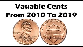 2010 To 2019 Valuable Lincoln Cent Doubled Dies That Can Be Found In Pocket Change
