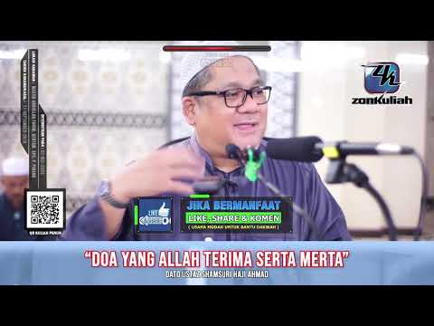 TAZKIRAH : Doa Minta Maaf Kepada Allah - Ustaz Shamsuri Ahmad