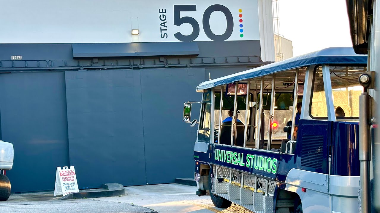 [NEW] Studio Tram Tour - 60th Anniversary - Universal Studios Hollywood | 4K 60FPS POV