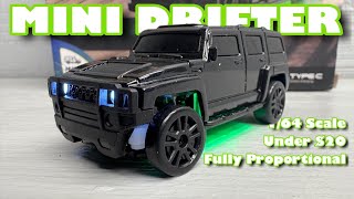 A Mini Drifter Under $20 - WSD E86 1/64 Scale - Unboxing & Bench Test