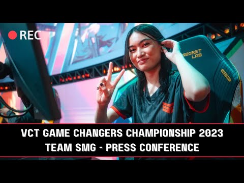 Team SMG (EG vs SMG) VCT Game Changers Championship Press Conference