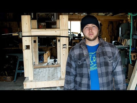 Timber-framed Work Bench - Ep.7 - Vise & Assembly