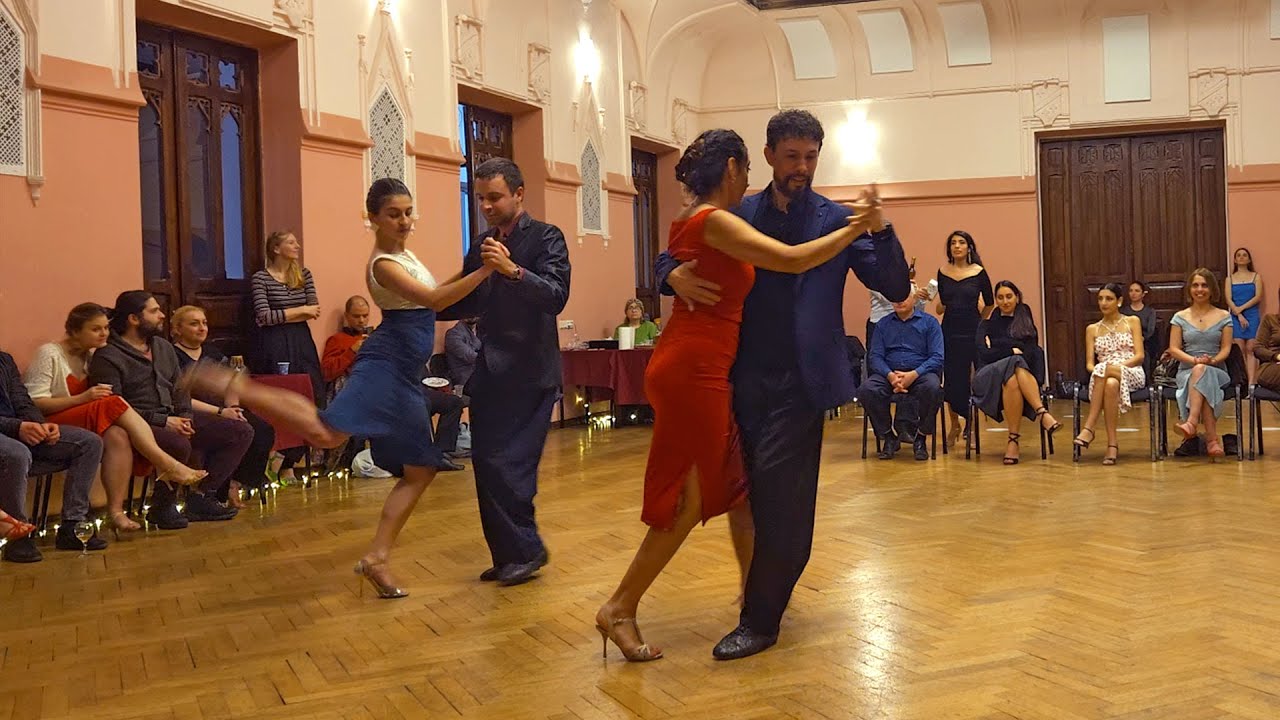 Video thumbnail for Double Couple Tango Dance by Beka Gomelauri & Tekla Gogrichiani, Ramiz Aliyev & Mariana Fernandez