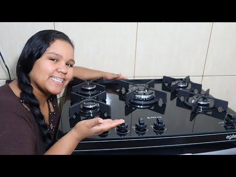 COMO LIMPAR FOGÃO TAMPO DE VIDRO ATLAS AGILE E FOGÃO COMUM