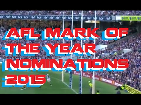 AFL Mark of the year Nominations and Winner 2015