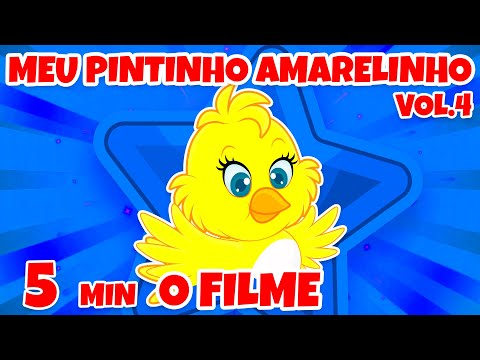 Meu Pintinho Amarelinho, O Filme Vol. 4 - Giramille 5 min | Desenho Animado Musical